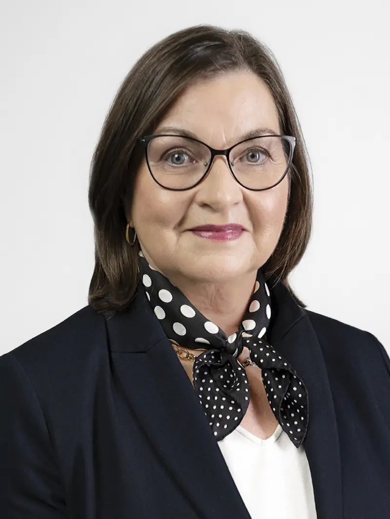 Porträt von Brigitte Gebus